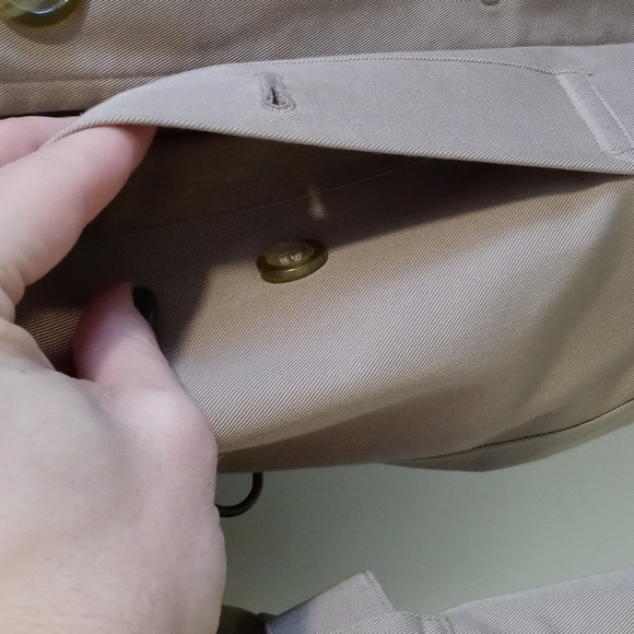 💎VTG Burberry💎 - Men's Classic Trench Coat w/Removeable Wool/Camel Hair Lining - Picture 13 of 16